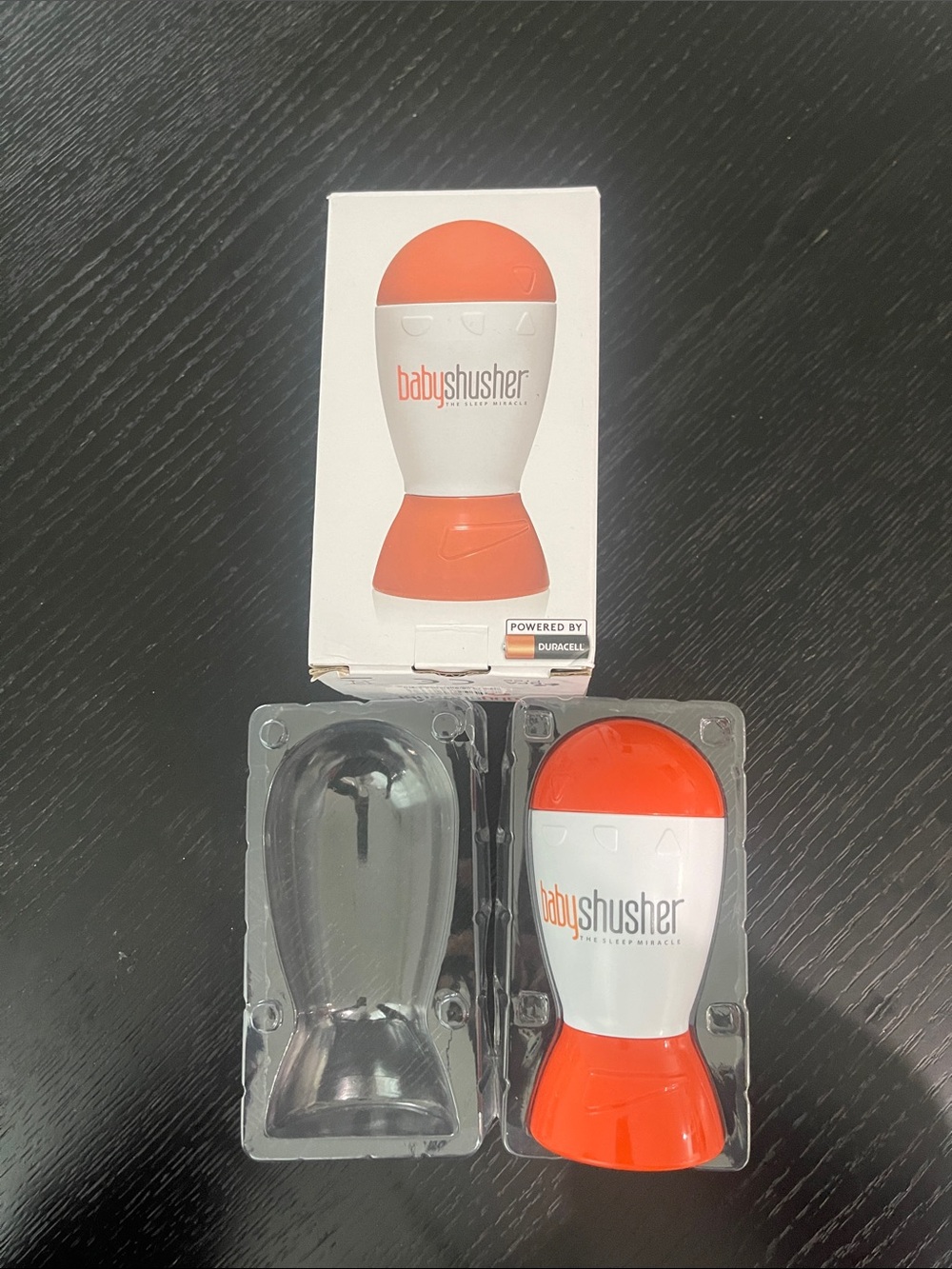 Baby Shusher Portable Sleep Soother - Orange/White